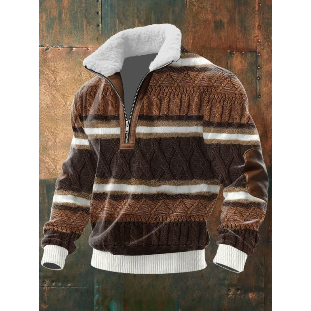 Marron/Blanc / 5XL