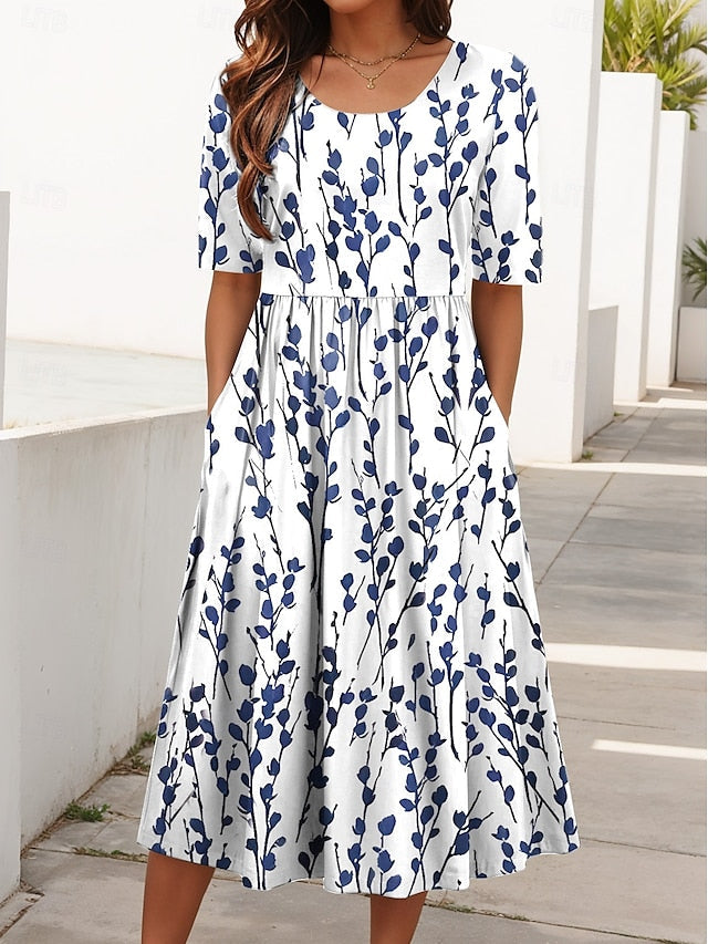 Floral Bleu / S