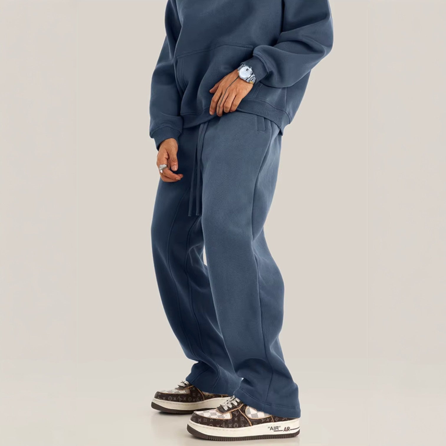 Bleu foncé / XL (34–36)